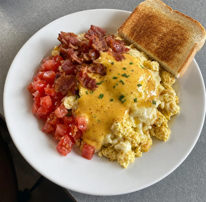 BC Bowl at Terry's Comfort Food breakfast restaurant in Penticton, BC
