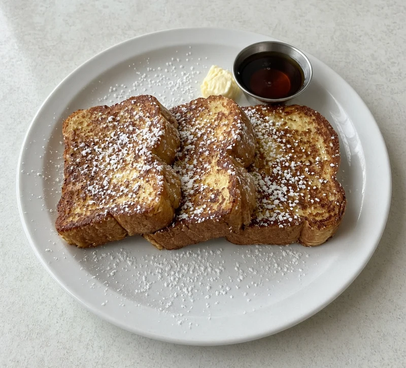 French Toast at Terry's Comfort Food breakfast restaurant in Penticton, BC